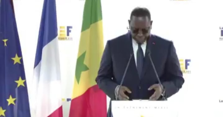 You are currently viewing A Paris, Macky Sall appelle à poser un nouveau regard sur l’Afrique