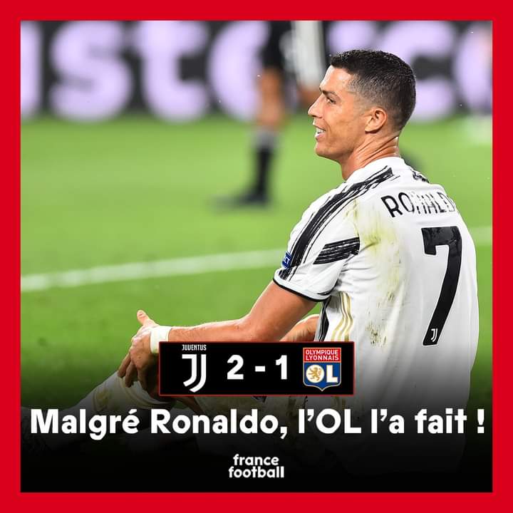 You are currently viewing Ligue des Champions : malgré Ronaldo, Lyon l’a fait