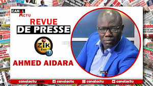 You are currently viewing Revue de presse sur Zik Fm et Sen Tv : Ahmed Aïdara privé d’antenne
