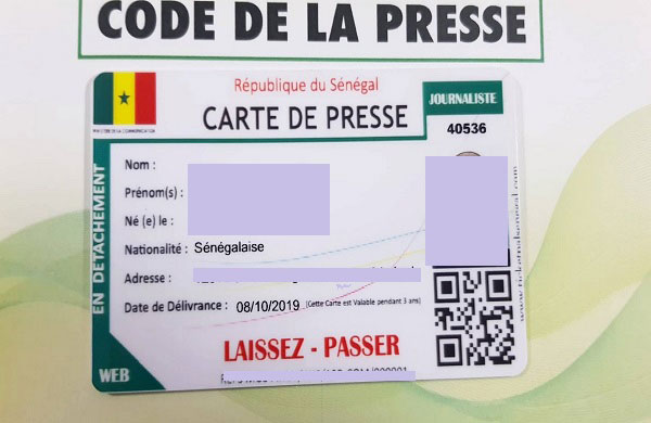You are currently viewing Kaolack – Carte nationale de presse : 25 journalistes et techniciens enrôlés