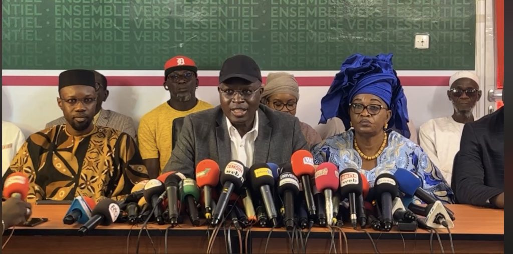 Ousmane Sonko : “Le pouvoir de Macky Sall est réduit à sa plus simple expression”
