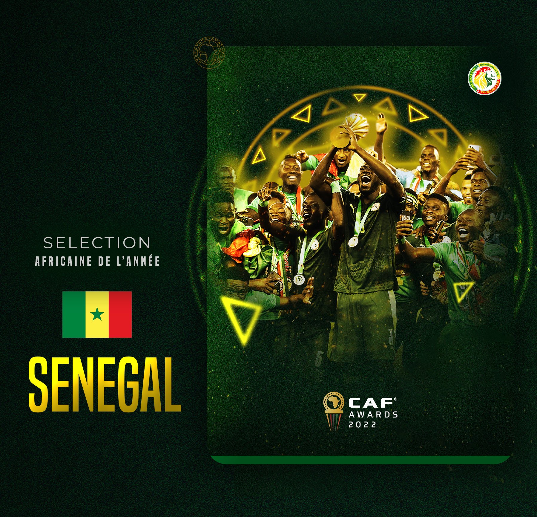 You are currently viewing Le Sénégal, Équipe nationale de l’année