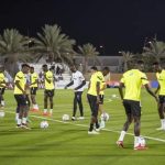 Doha : les familles des joueurs à l’entraînement