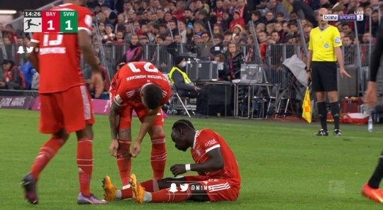 You are currently viewing Bayern : Sadio Mané blessé !