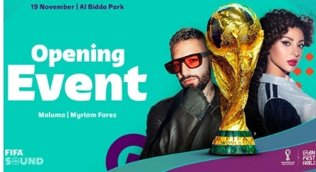 You are currently viewing Maluma et Myriam Fares mettront le feu à la scène du FIFA Fan Festival