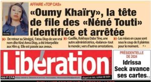 Read more about the article « Oumou Khaïry », la tête de file du groupe « Top cas » arrêtée