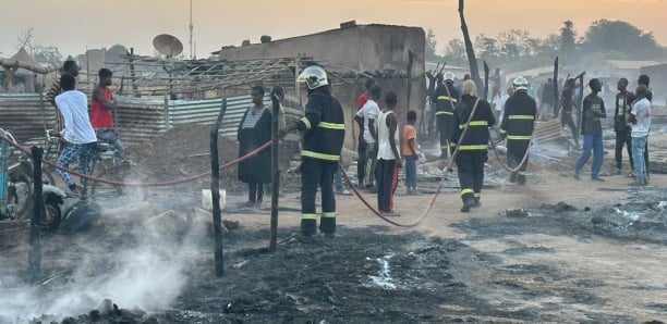 You are currently viewing Incendie à Hann Bel Air : une petite entreprise en face de Metal Afrique part en fumée