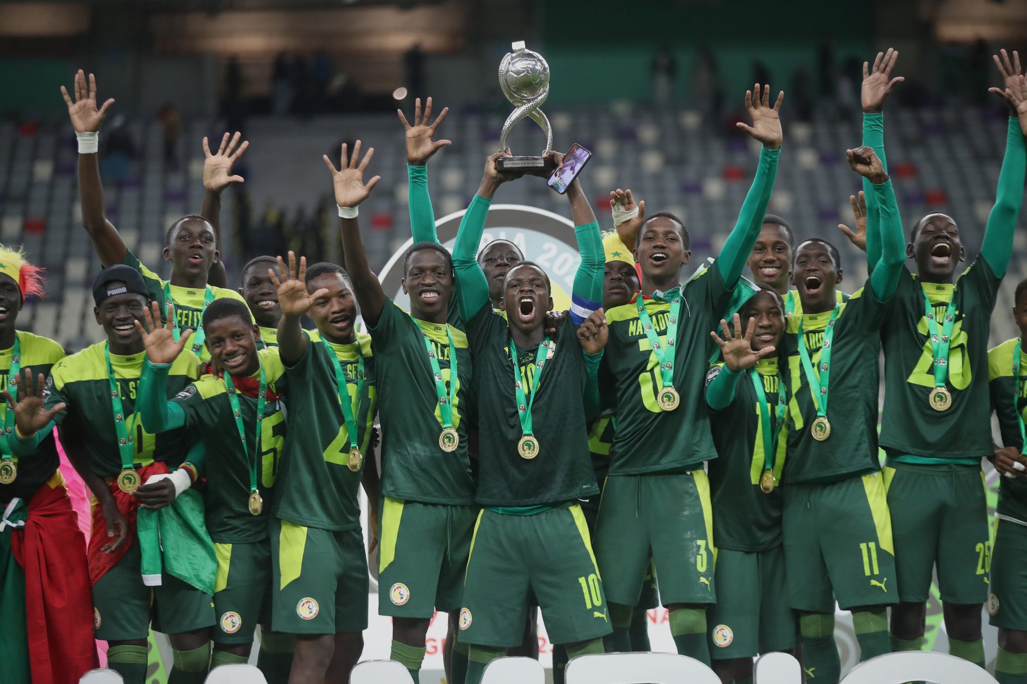 You are currently viewing Le Sénégal vainqueur de la CAN U17 après avoir renversé le Maroc