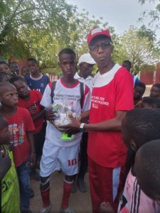 Read more about the article Kaolack : Jokoo Sénégal Deutschland promeut la solidarité entre les enfants à travers le sport