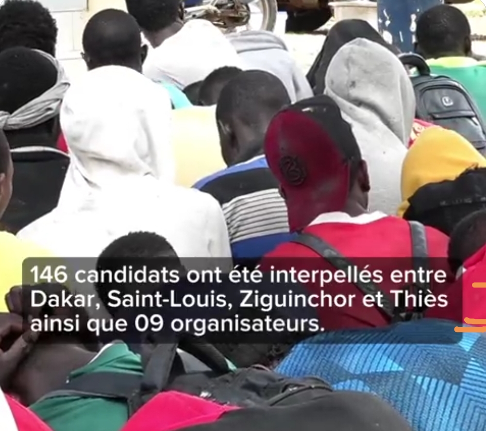 You are currently viewing Émigration clandestine : 146 candidats arrêtés