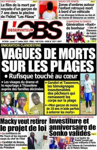 Read more about the article Une des quotidiens du lundi 17 juillet 2023