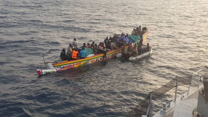 You are currently viewing Emigration clandestine : 220 Sénégalais sont arrivés en Espagne samedi