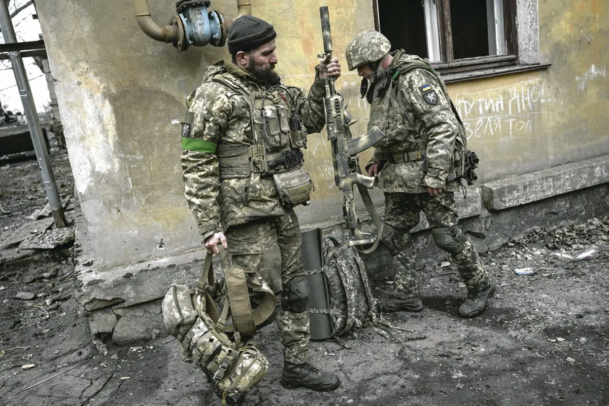 You are currently viewing L’armée ukrainienne affirme avoir repris le village d’Andriïvka non loin de Bakhmout