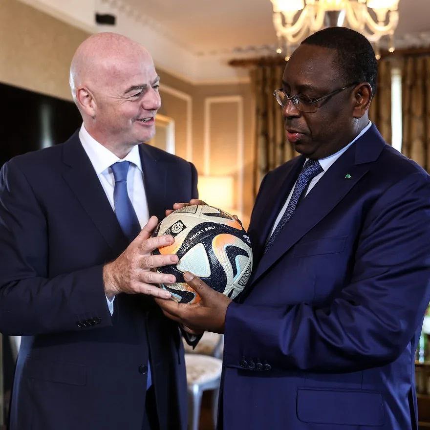 You are currently viewing New York : Gianni Infantino (FIFA) en tête-à-tête avec Macky Sall