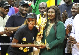 Lire la suite à propos de l’article Basket – finale Coupe du maire (D) : le DUC prend sa revanche sur Ville de Dakar