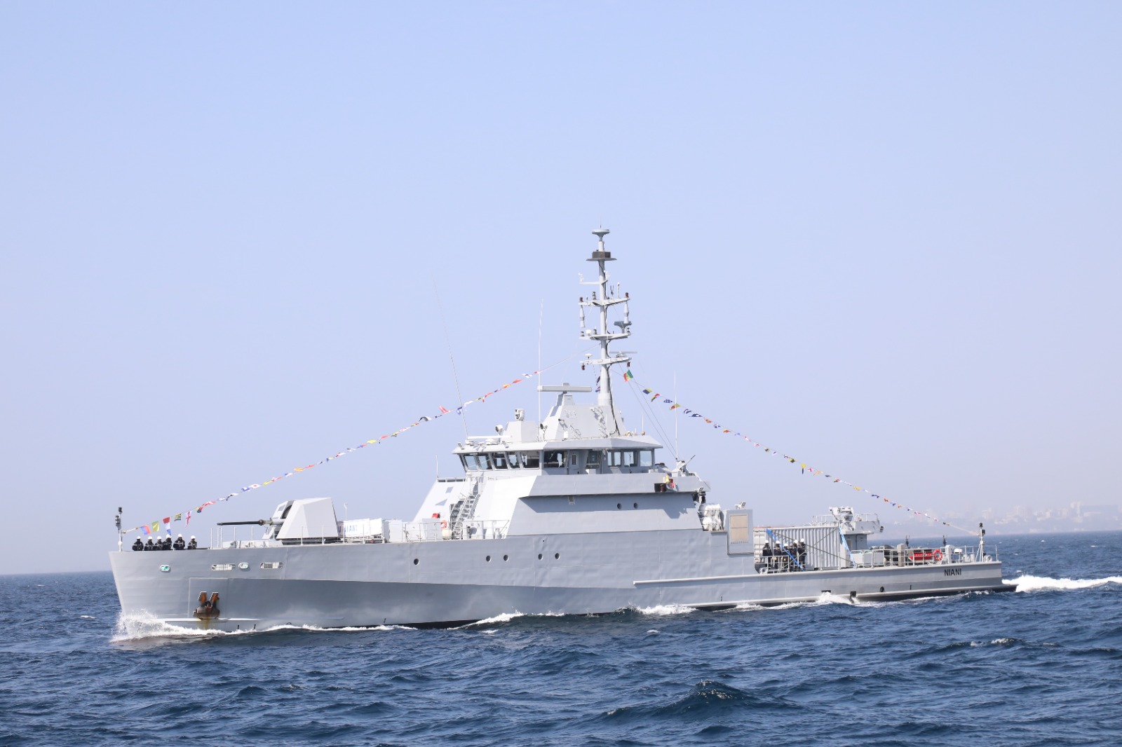You are currently viewing Deuxième patrouilleur en haut de mer : la Marine réceptionne le «Niani»
