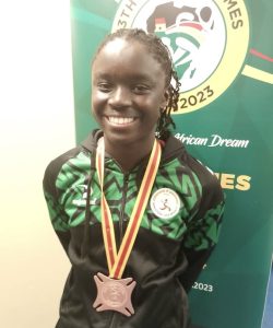 Lire la suite à propos de l’article Jeux africains – 50 m papillon : Oumy Diop parée de bronze