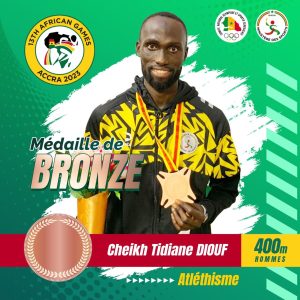 Lire la suite à propos de l’article Cheikh Tidiane Diouf, médaillé de bronze du 400m : « Les JO ? J’y crois encore »