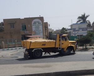 Lire la suite à propos de l’article Hôpital Abass Ndao : un camion dérape, plus de peur que de mal