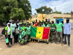 Finales Coupe du Sénégal de basket : la SONAGED nettoie le stadium Marius Ndiaye